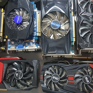 저가 보급형 그래픽 카드 VGA GTX 2060 GTX 1060 GTX 960 GTX 760 GTX 750ti GTX 750 GT730 GTX 660 GTX 650 GTX 55