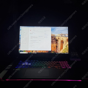 (급처)ASUS ROG G17 게이밍노트북 라이젠7 6800H 3060 140W