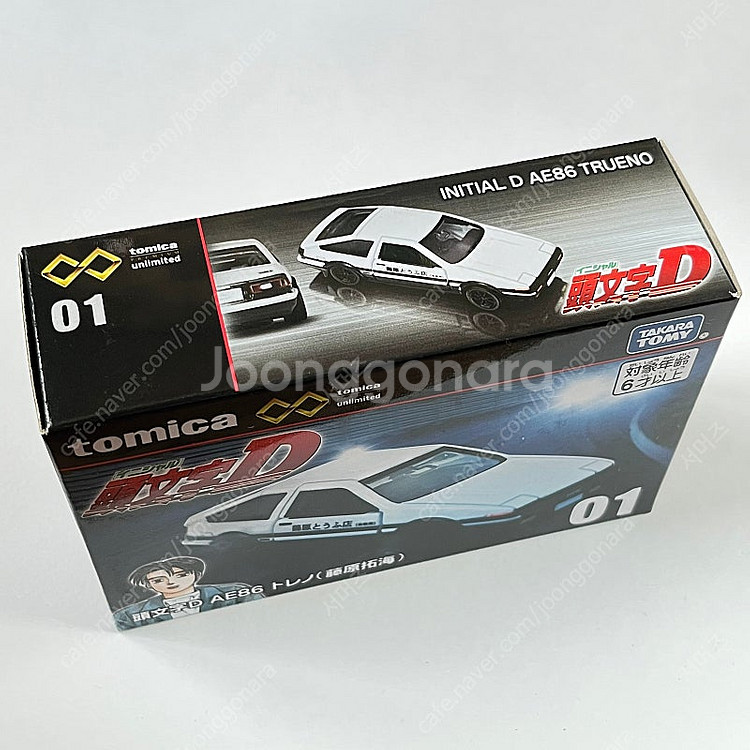 토미카 이니셜 D AE86 토레노 후지와라 타쿠미 TR...--2