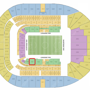 [107구역 1장] 토트넘 EPL 런던 홈경기 티켓 vs 레스터시티 1/26/일 2시