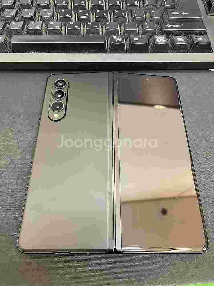 갤럭시Z폴드3 블랙 512GB 무잔상 가성비좋은 중고1...--0