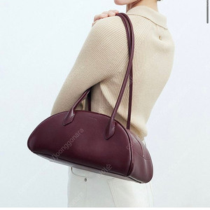 시에 sie 포유온 fyeo vale leather bowling bag 버건디