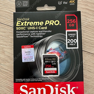 샌디크스 Sandisk Extreme PRO SD256GB 미개봉 판매_2개보유