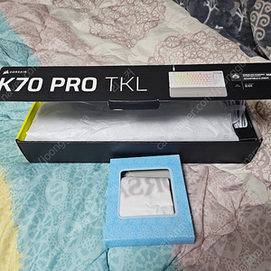 커세어 K70 PRO TKL MGX 래피드트리거 화이트 단순개봉 팝니다