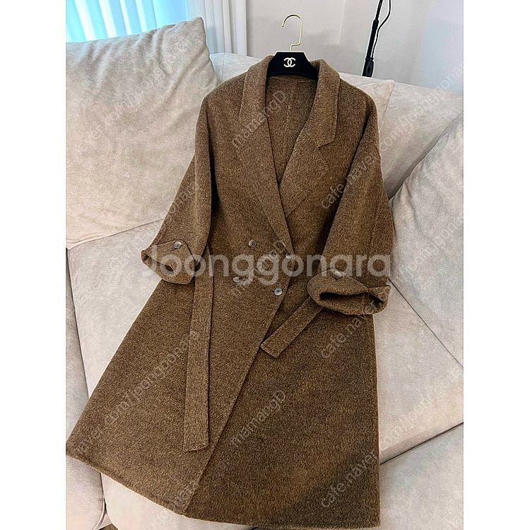 겨울코트 울코트 울90 모헤어코트 하객룩 여자코트 55...--0
