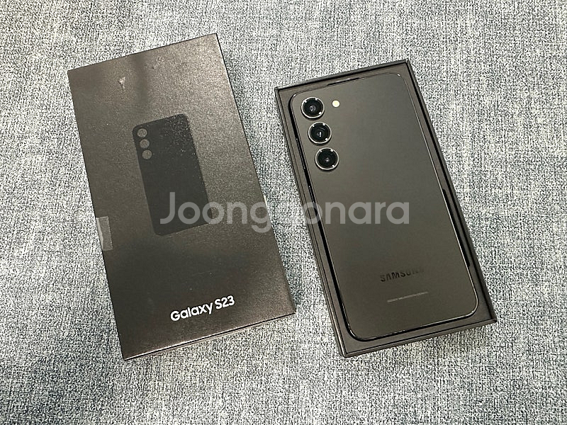 *단말자급제* 갤럭시S23 256G 블랙 최초통화발생X...--2
