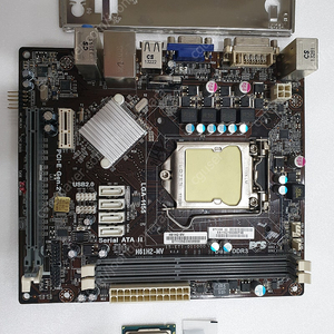 MainBoard H61H2-MV + CPU i5-3570 판매합니다.