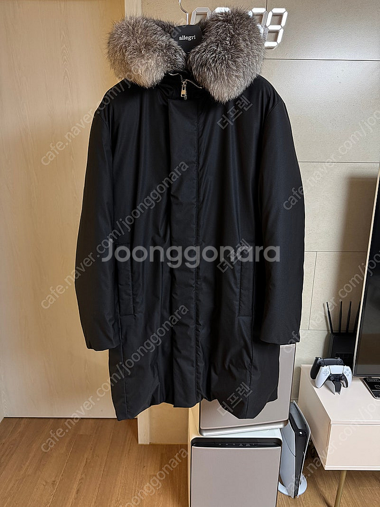 알레그리 20fw 로로피아나 폭스퍼 구스다운 점퍼--5