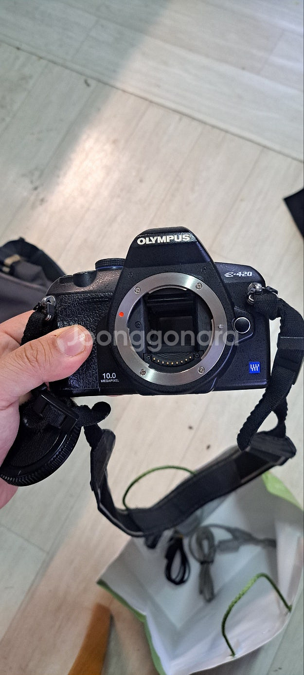 올림푸스 E-420 빈티지 클래식 디카 디지털 카메라--2