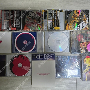 우체국배송료포함 엑스재팬(xjapan) 히데(hide) DVD8장 풀세트, 음반CD8장 일괄판매 합니다 마지막 가격