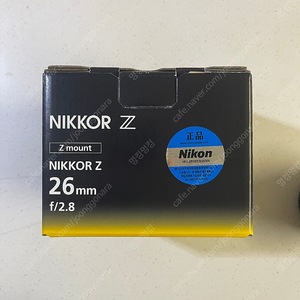 니콘 NIKKOR 26mm f/2.8 Z마운트