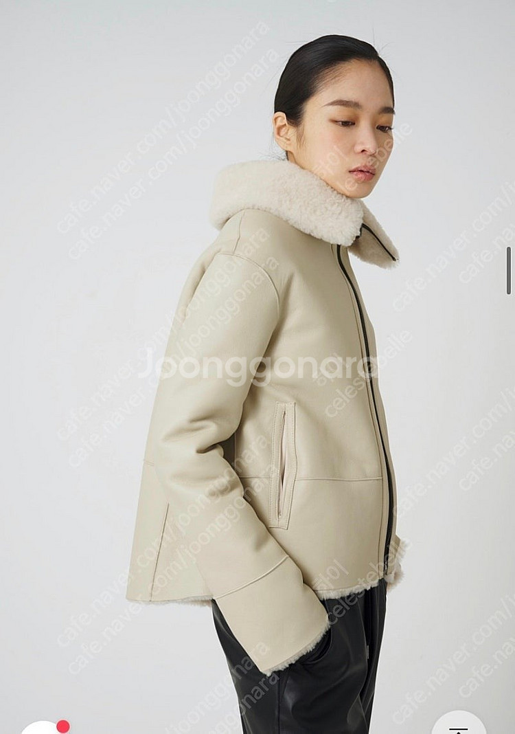 R2W 레디투웨어 뮤레 시어링 라꼰 리버시블 38사이즈...--1