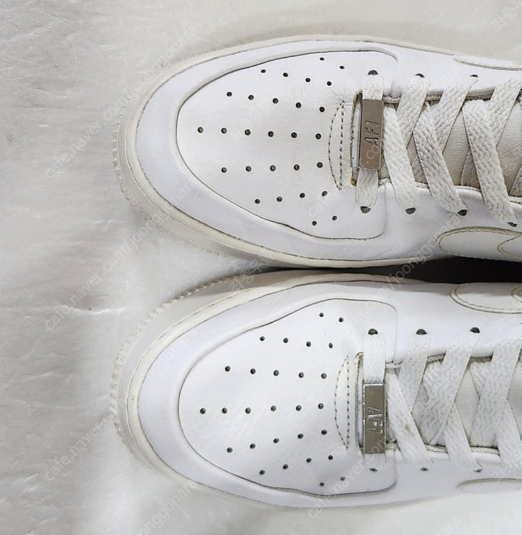 [250] 나이키w 에어포스 세이지 로우 트리플화이트 AF1SAGE 천연소가죽 레더LTR 올백화이트흰색 플랫폼 키높...--4