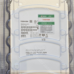 (미개봉) 도시바 MG 16tb 판매합니다. ( TOSHIBA HDD MG08ACA16TE )