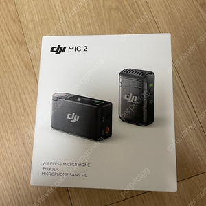 DJI MIC2(1TX+1RX) 팝니다.(단순개봉)