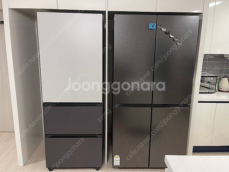 정가 380만원 삼성 비스포크 4도어 냉장고--0