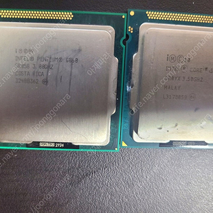 오래된 인텔 cpu i3 3250 / 펜티엄 g860 팝니다