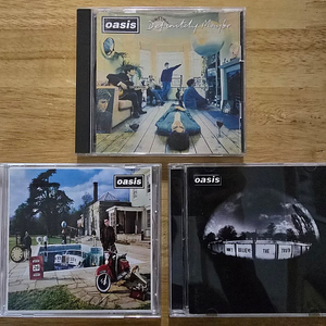 CD 음반 oasis 오아시스 앨범 3장