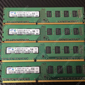 삼성 DDR3 램 4GB 10600U, 4GB 12800U