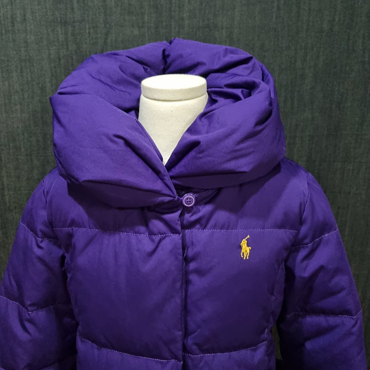 폴로 걸즈 여아동 덕다운 패딩점퍼 M(8-10), 140, 상태굿 ,111210 이미지