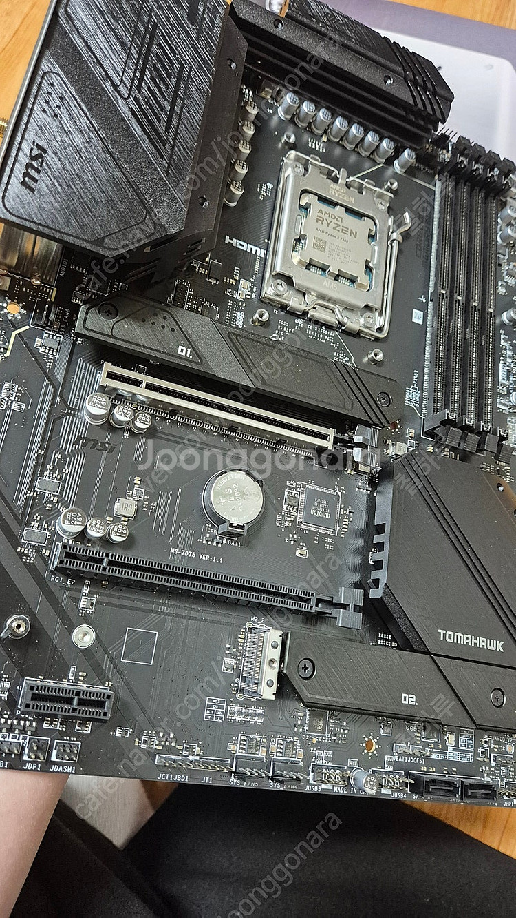 라이젠 7600 + MSI MAG B650 토마호크 W...--0