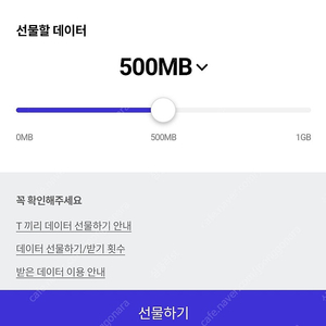 skt 데이터 500메가 1000원