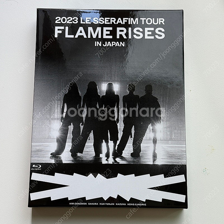 르세라핌 일본 콘서트 flame rises 블루레이 팝...--0