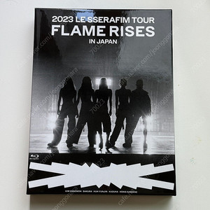 르세라핌 일본 콘서트 flame rises 블루레이 팝니다