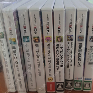 3DS 정발 중고 게임들 팝니다