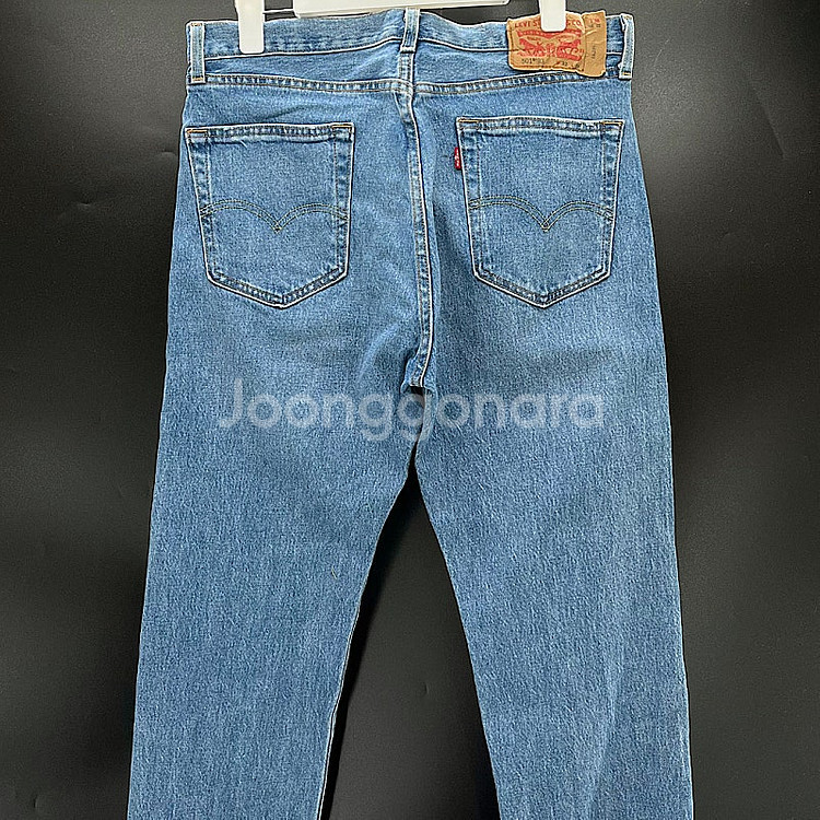 (33인치)빈티지 리바이스 501 청바지 le318 폴...--5