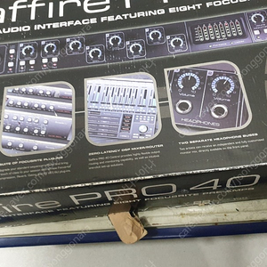 Saffire PRO 40 오디오인터페이스 팝니다.