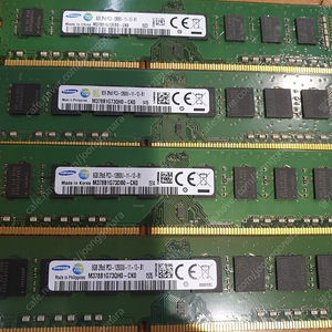 삼성 8g ddr3 12800 메모리 팝니다