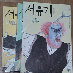 소설책 서유기.싸우는 빵집 주인과 기계장치 종업원