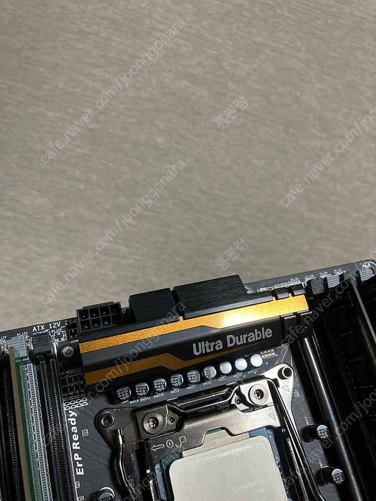 민트급 X99-UD4보드 + CPU + DDR4 32GB세트로 팝니다--1