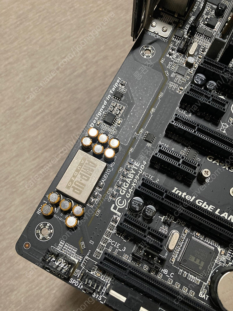 민트급 X99-UD4보드 + CPU + DDR4 32GB세트로 팝니다--5