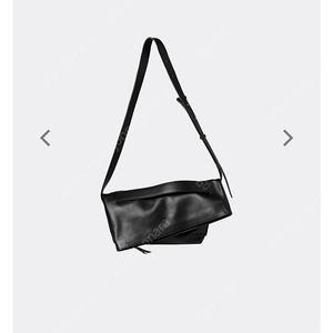 애프터프레이 GRIP FOLD CROSS LEAHTER BAG-BLACK