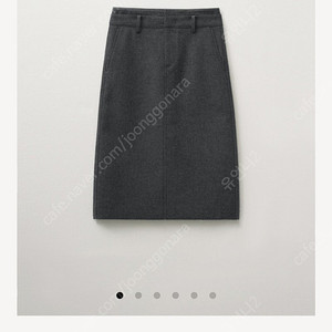 게드 울스커트 DOUBLE WAISTBAND WOOL SKIRT s사이즈