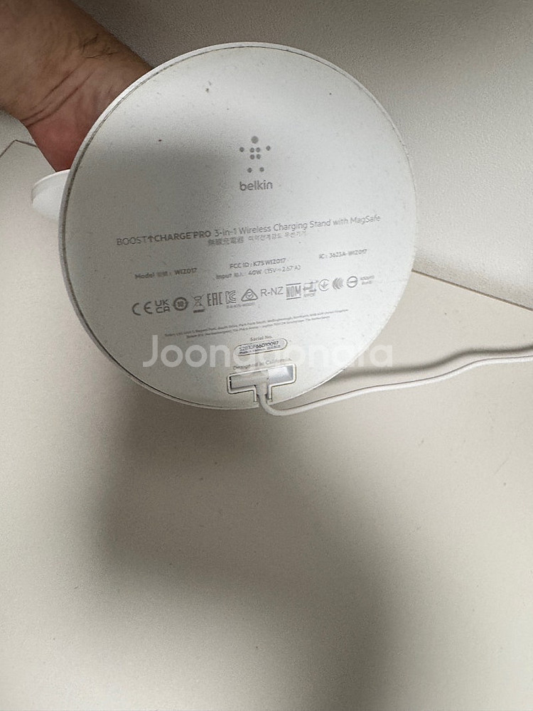 벨킨 부스트업 프로 15W 3in1 충전기 3개 일괄 ...--5