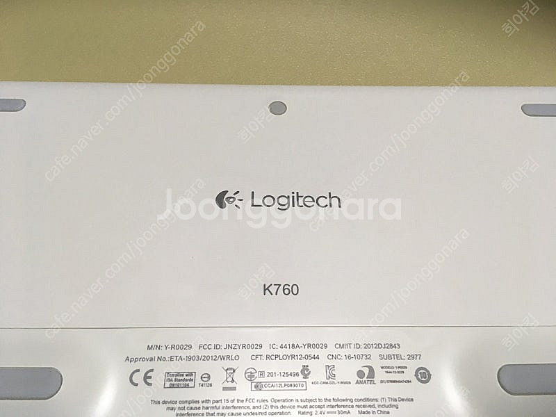 로지텍 k760 Wireless Solar Keyboa...--2
