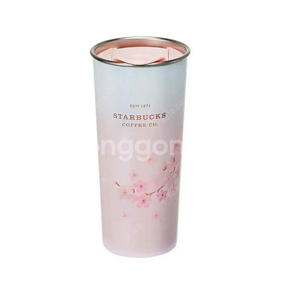 스타벅스 핑크 블라썸 투고 텀블러 591ml--0