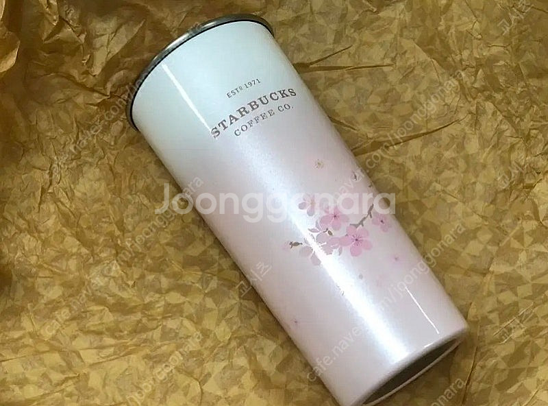 스타벅스 핑크 블라썸 투고 텀블러 591ml--1
