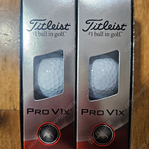 타이틀리스트 Pro V1x 골프공 새상품 팝니다