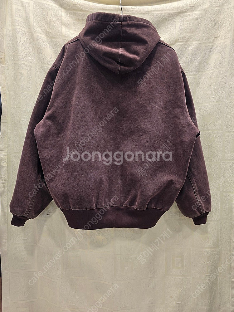 칼하트 J06 버건디 구버전 누빔 자켓 점퍼 3XL--5