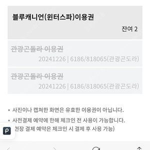 휘닉스파크 블루캐니언 워터파크 2매 일괄가격