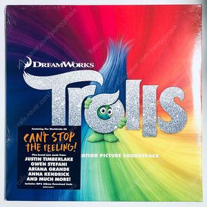 트롤 TROLLS 영화음악 ost 바이닐 LP 음반