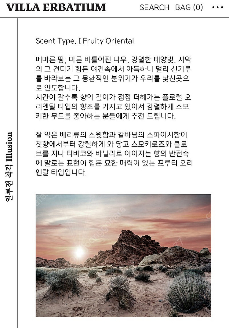 빌라에르바티움 감정향수 일루젼 illusion--2