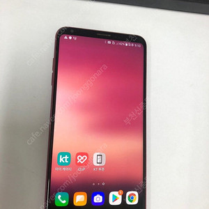 193683 LG V30 라즈베리로즈 64GB 액정약파손+기능정상 3.5만 대량판매가능합니다 부천