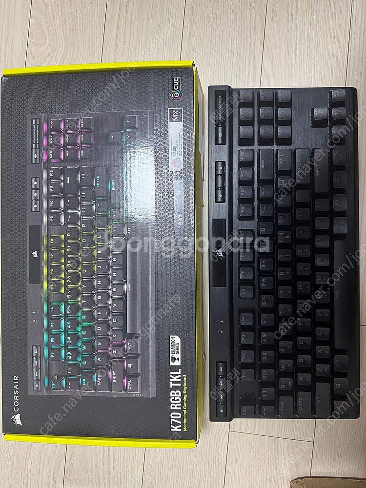 커세어 k70 rgb tkl 공방윤활 적축--0
