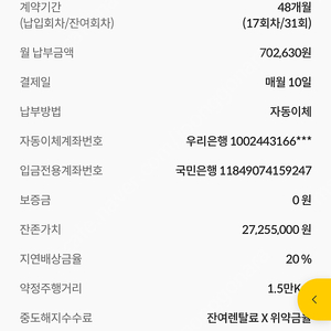 4세대 카니발(KA4) 3.5 가솔린 시그니처 장기렌트 승계 하실분 구합니다