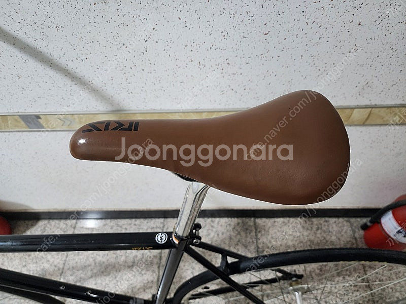 크로몰리 픽시프레임 + BMX 핸들바 + 4볼트 퀼스템...--7